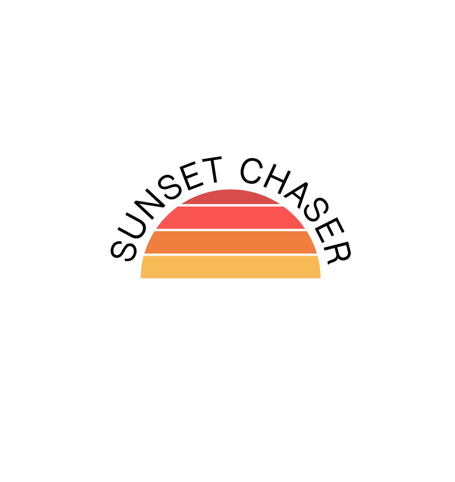 Sunset Chaser Name Drop Stickers (Pack of 12), SUN001, SUN001ND