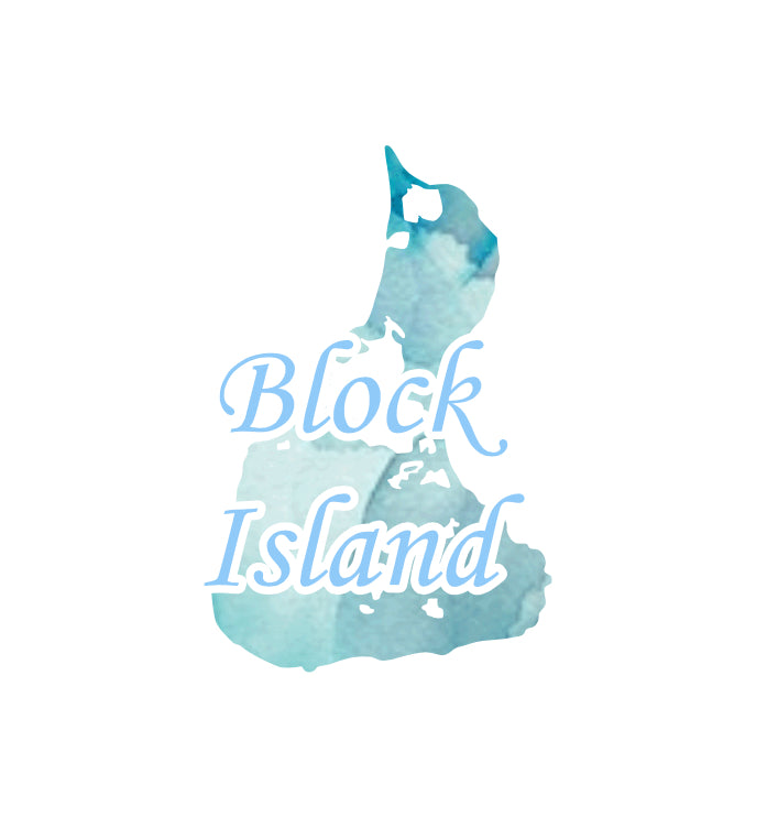 Block Island Stickers (Pack of 12), BI007, BI007ND