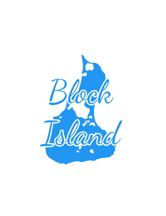 Block Island Stickers (Pack of 12), BI009, BI009ND