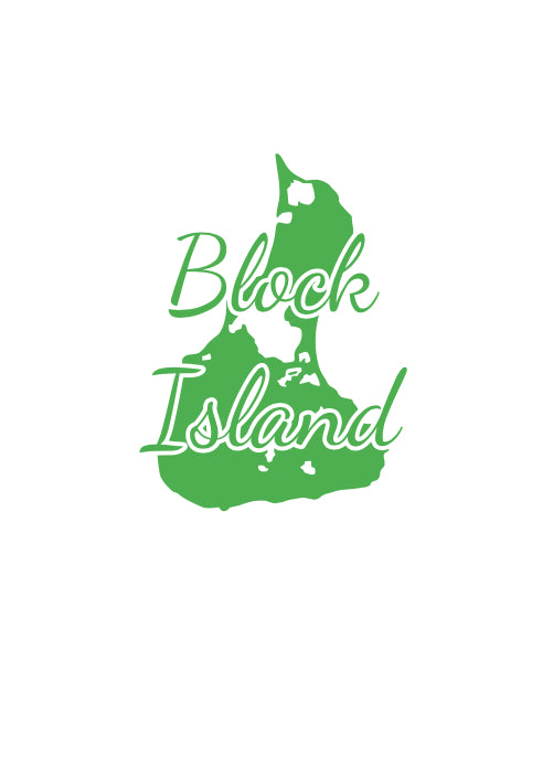 Block Island Stickers (Pack of 12), BI011, BI011ND